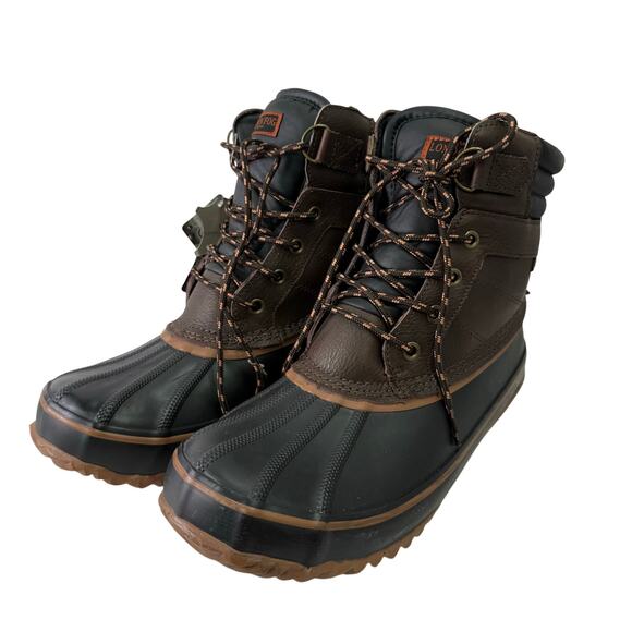 London Fog Men’s Winter Boots sz 8 NEW # Box M354